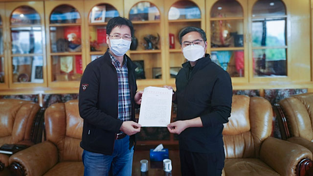 抗疫保學(xué)，彰顯央企擔(dān)當(dāng)，奧威亞喜獲華師大附中感謝信